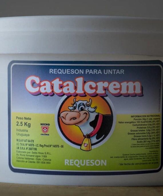 Queso untable 2,5kg