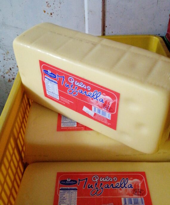 Queso Muzzarella Los rumbos 4kg
